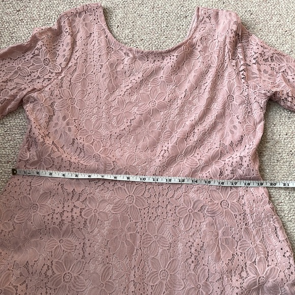 Suzanne Betro sweet lace dress 2X - Picture 6 of 8
